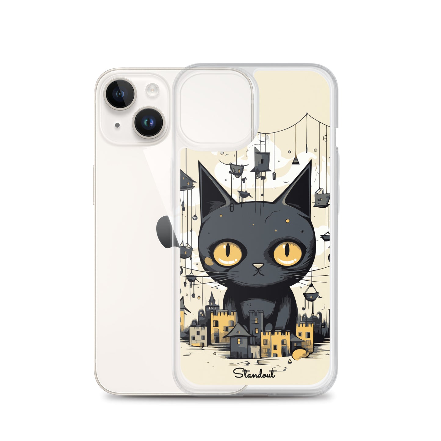 Mystic Cat Clear Case for iPhone®