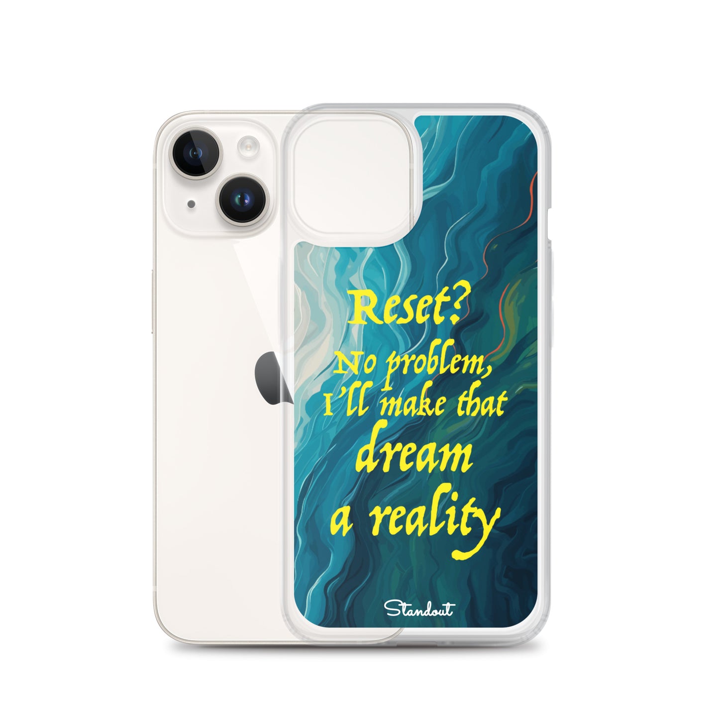 Reset in Life Clear Case for iPhone®