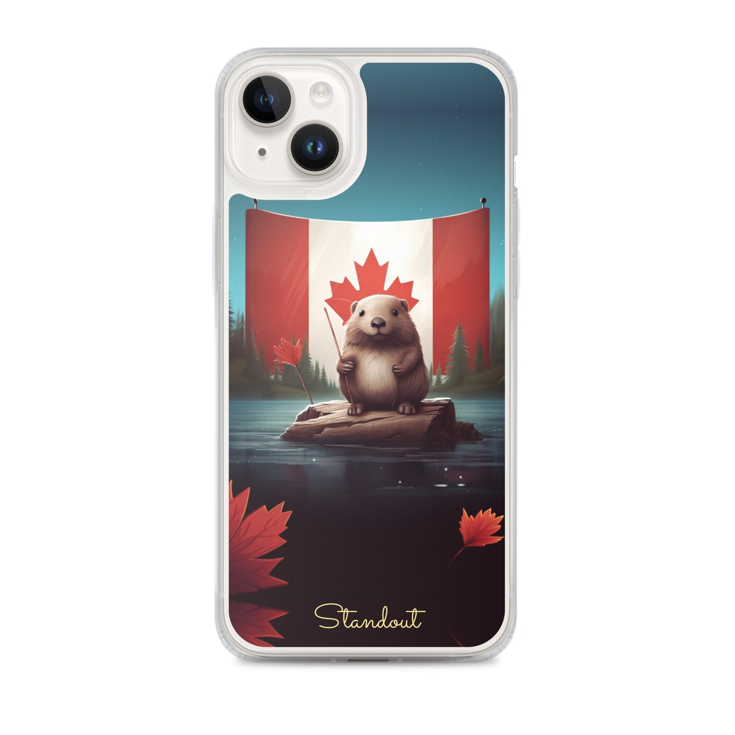 Beaver Canada Clear Case for iPhone® CCI007