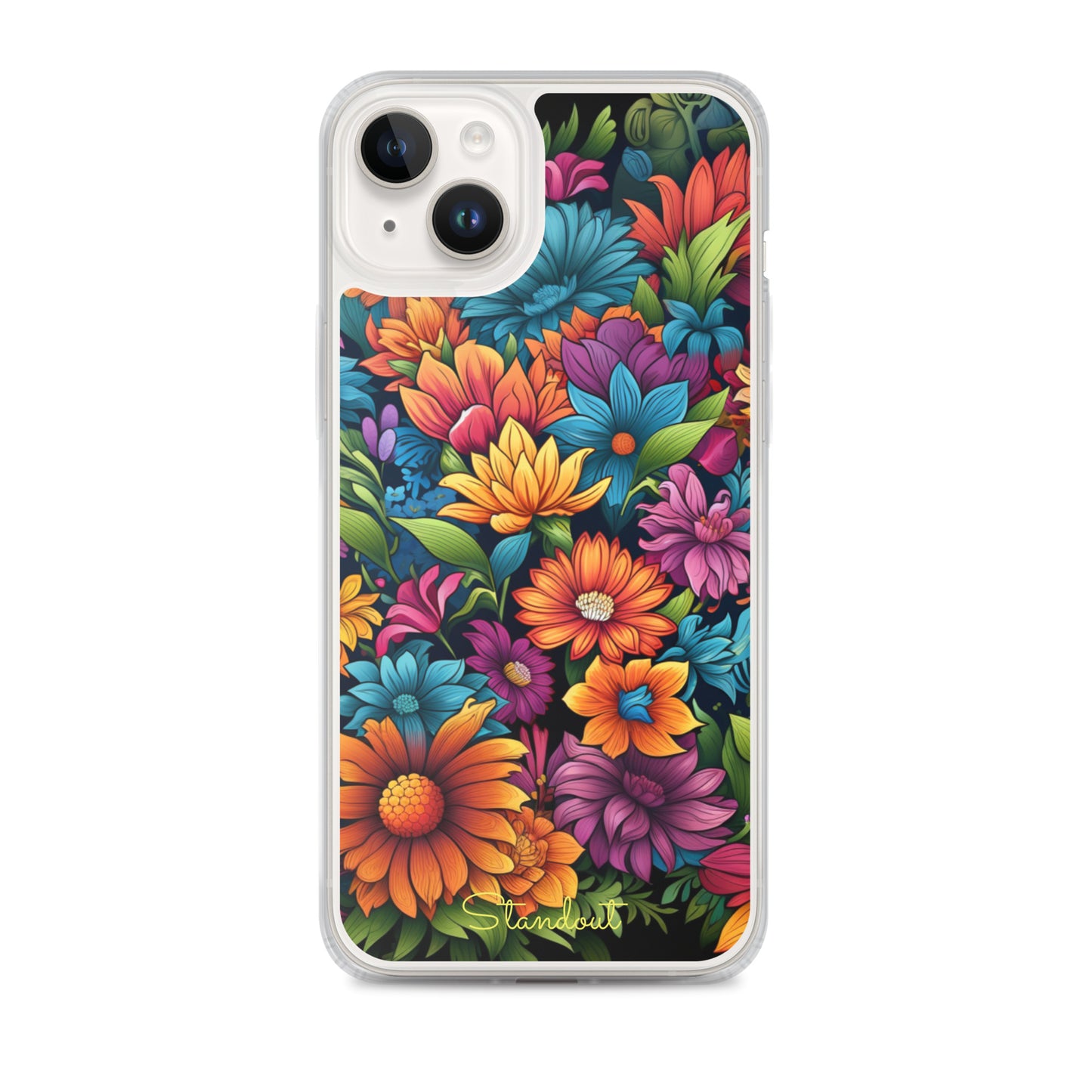 Flowers Multiple Clear Case for iPhone® CCI037