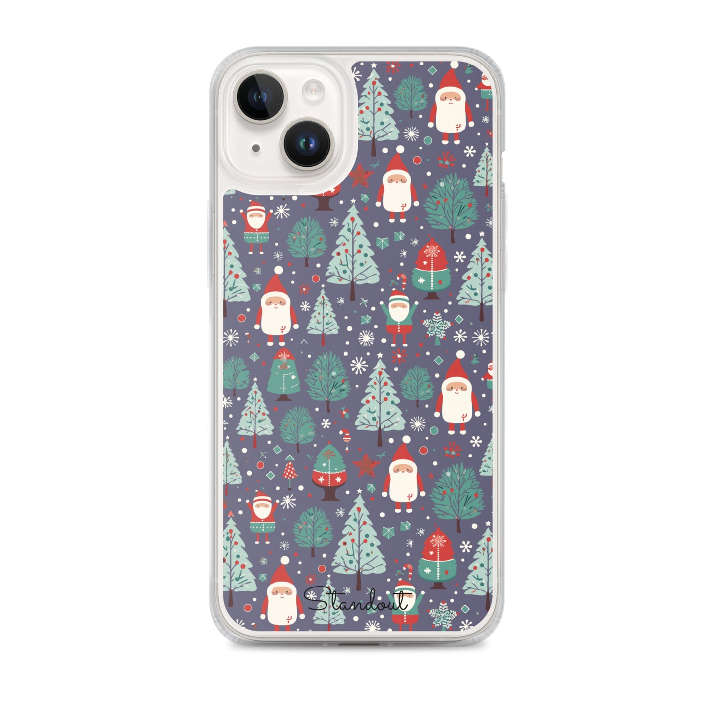 Christmas Spirit Clear Case for iPhone® CCI070