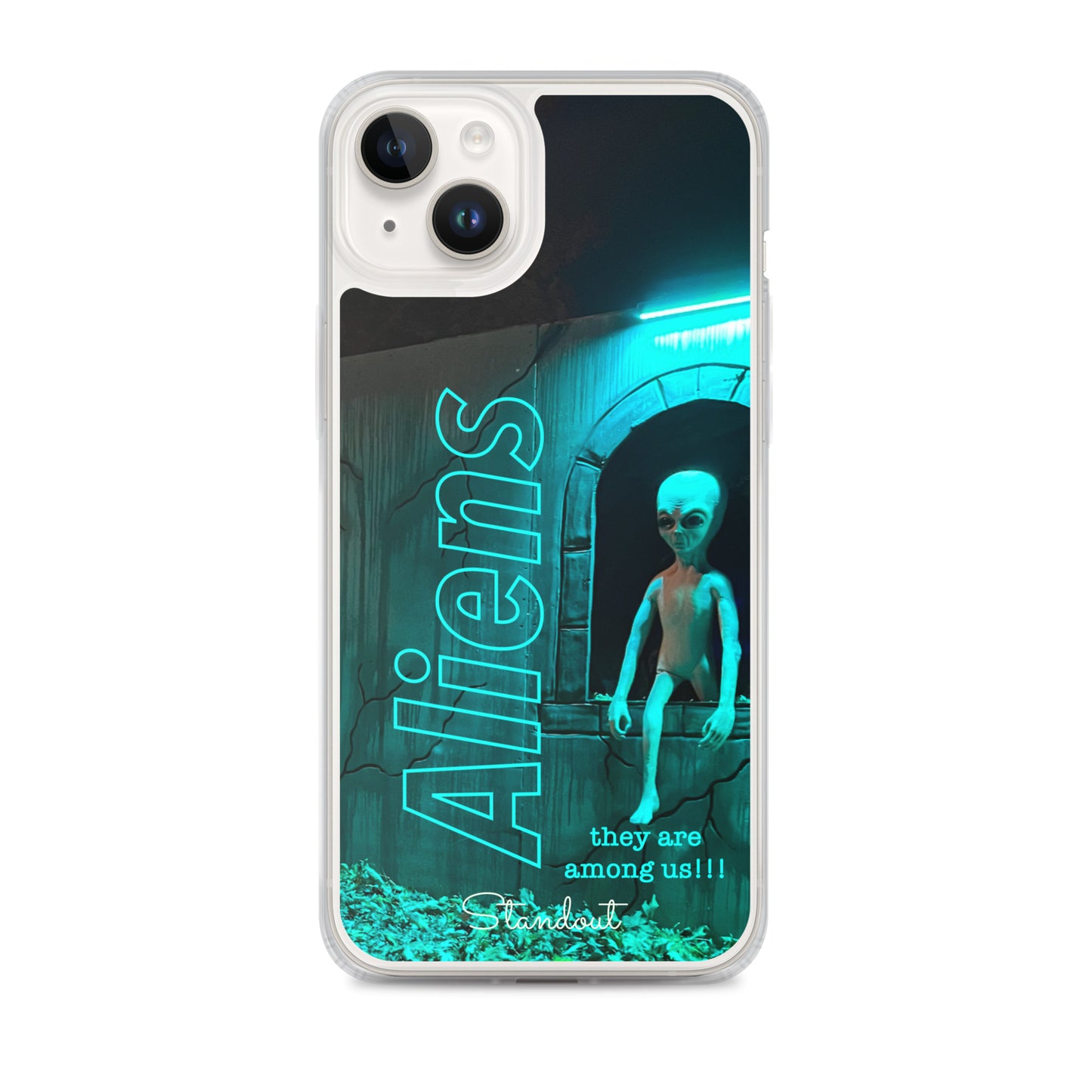 Aliens Clear Case for iPhone® CCI092