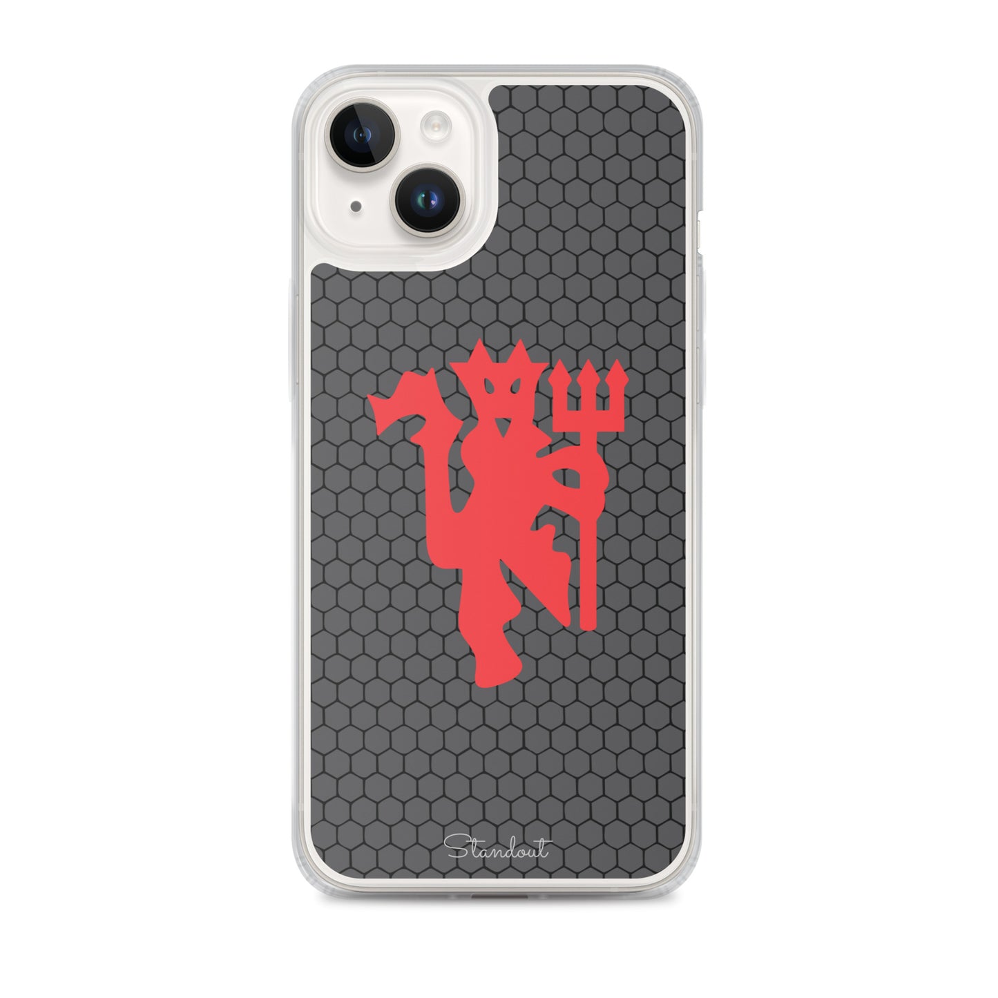 Red Devils Clear Case for iPhone®