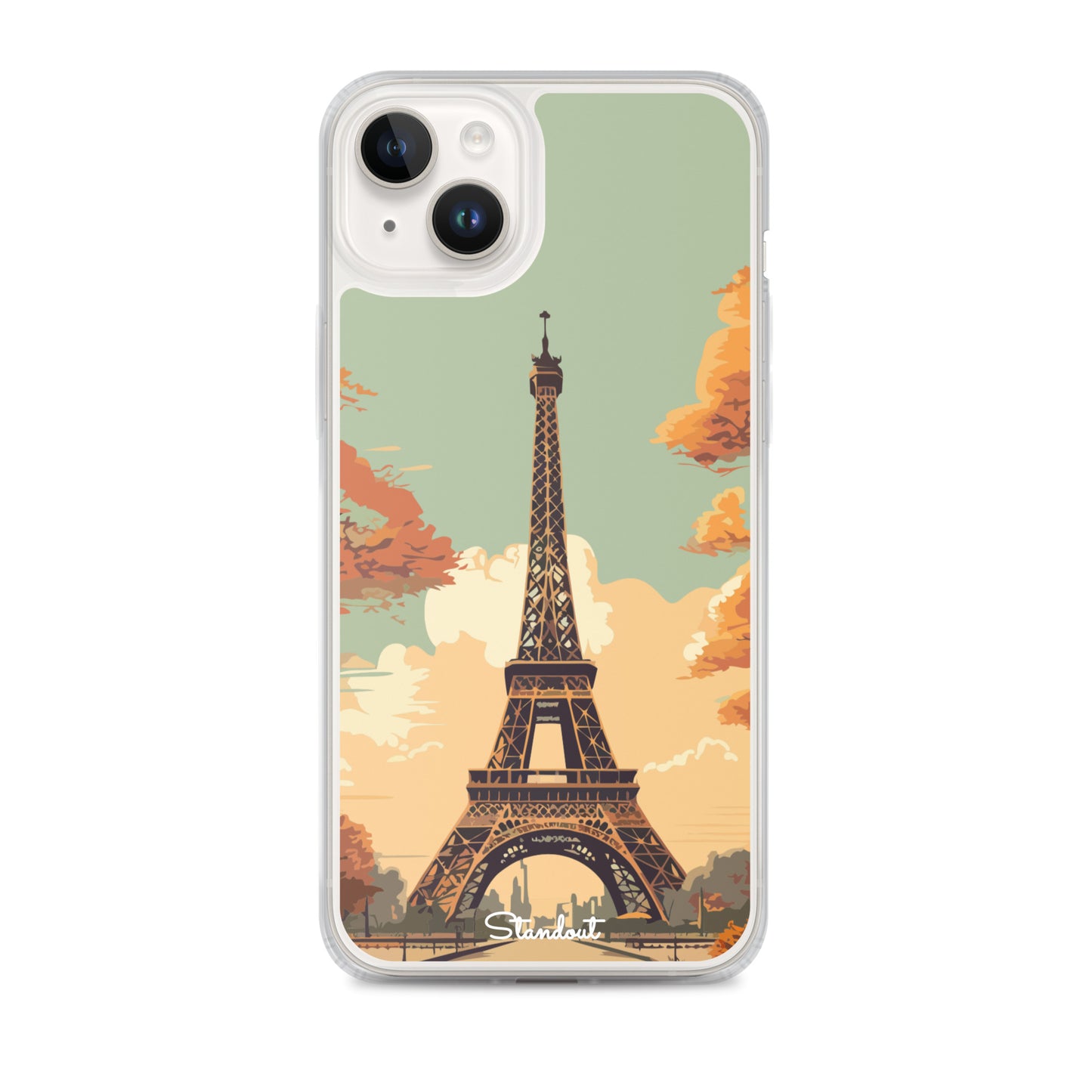 Eiffel Tower Clear Case for iPhone®