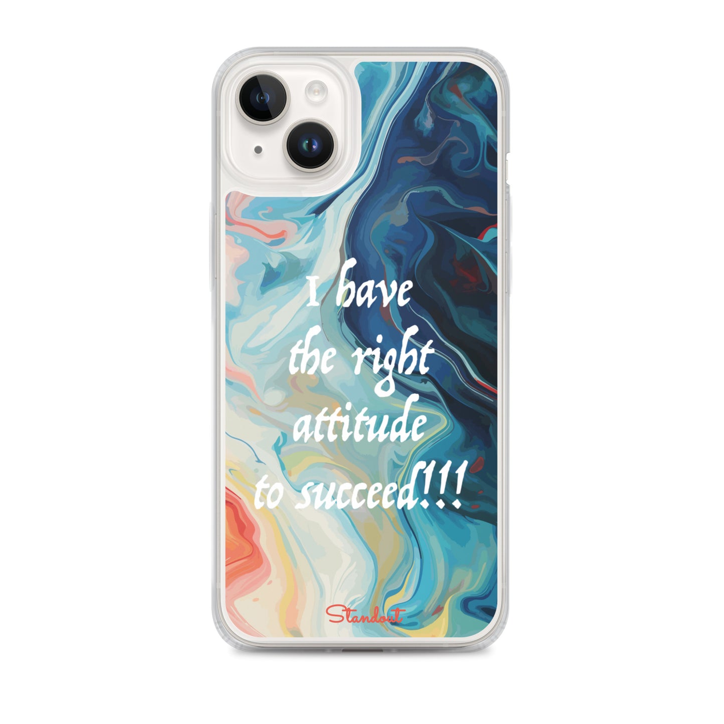 The right attitude Clear Case for iPhone®