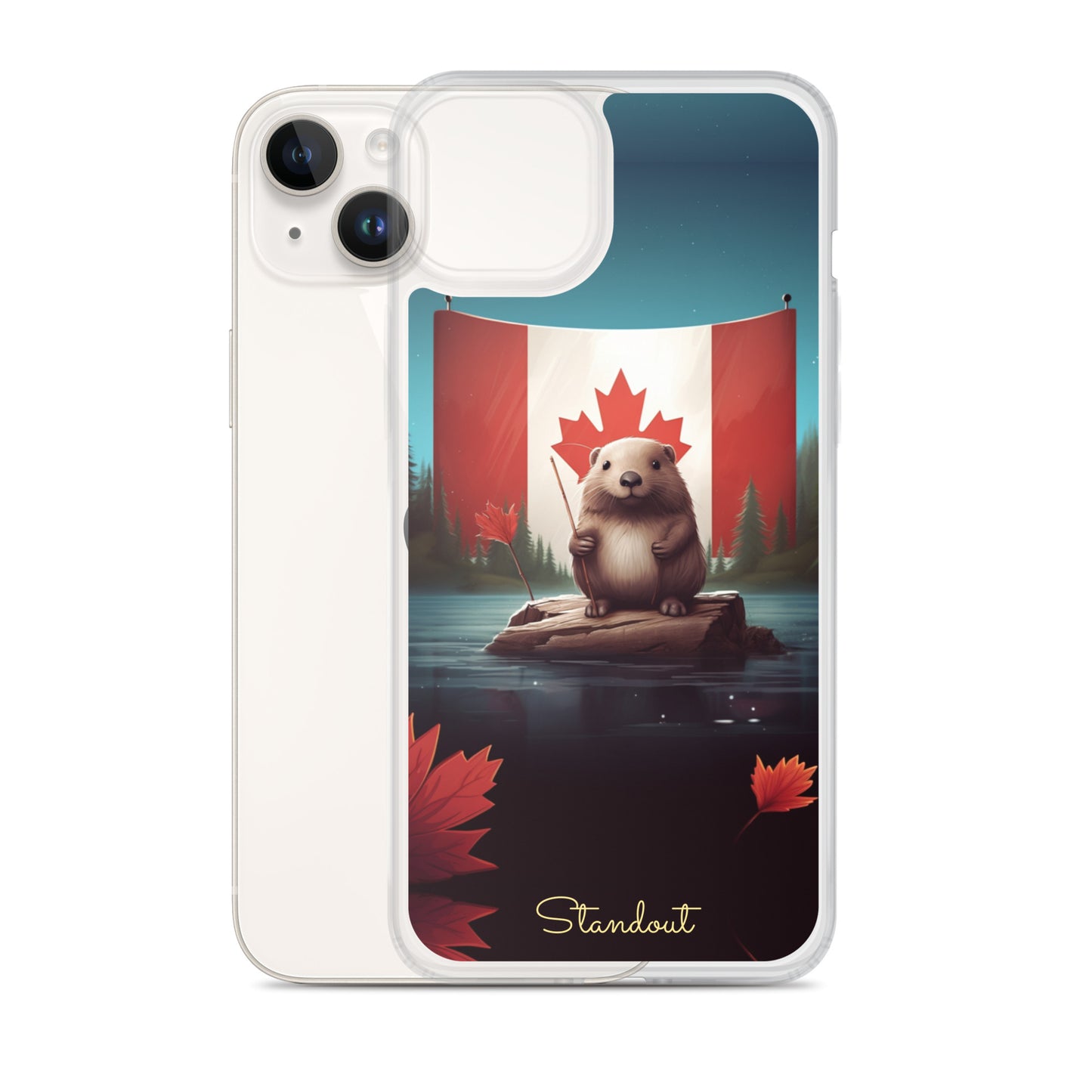 Beaver Canada Clear Case for iPhone® CCI007