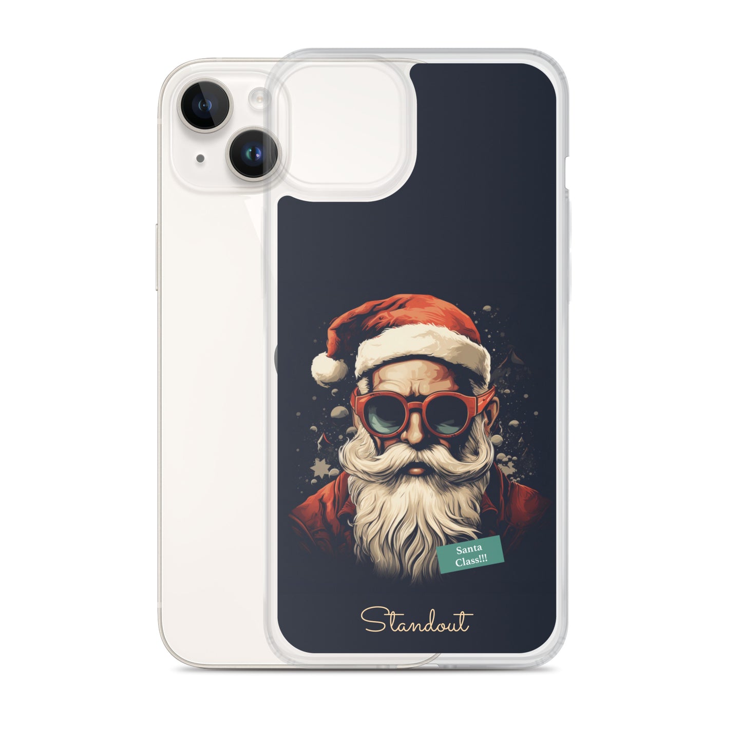 Santa Class Clear Case for iPhone® CCI025