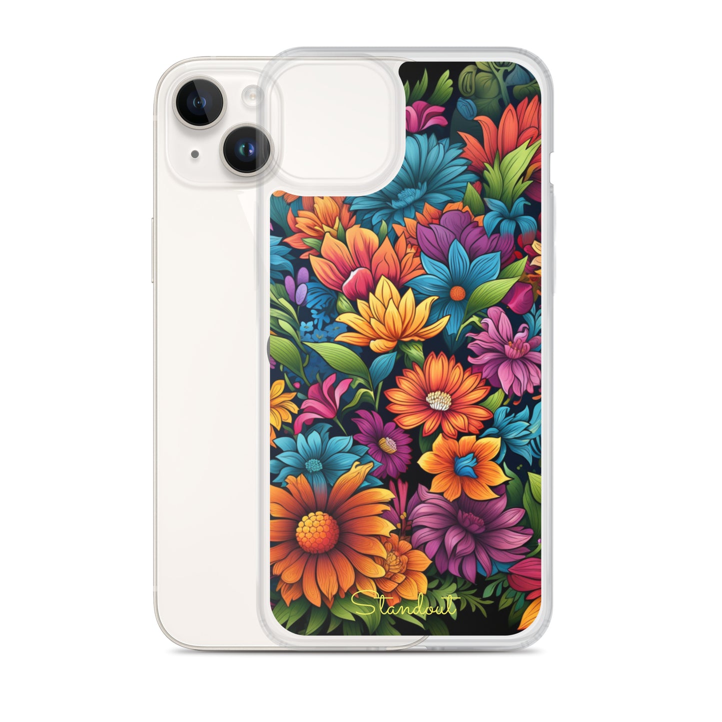 Flowers Multiple Clear Case for iPhone® CCI037