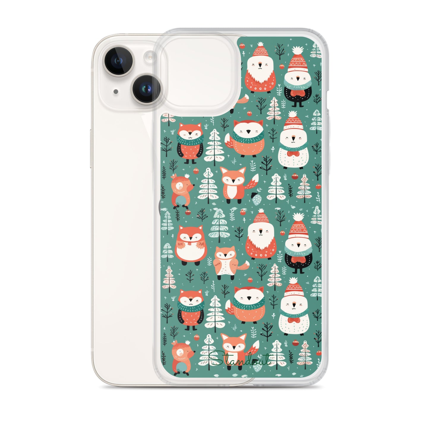 Christmas Spirit Clear Case for iPhone® CCI046