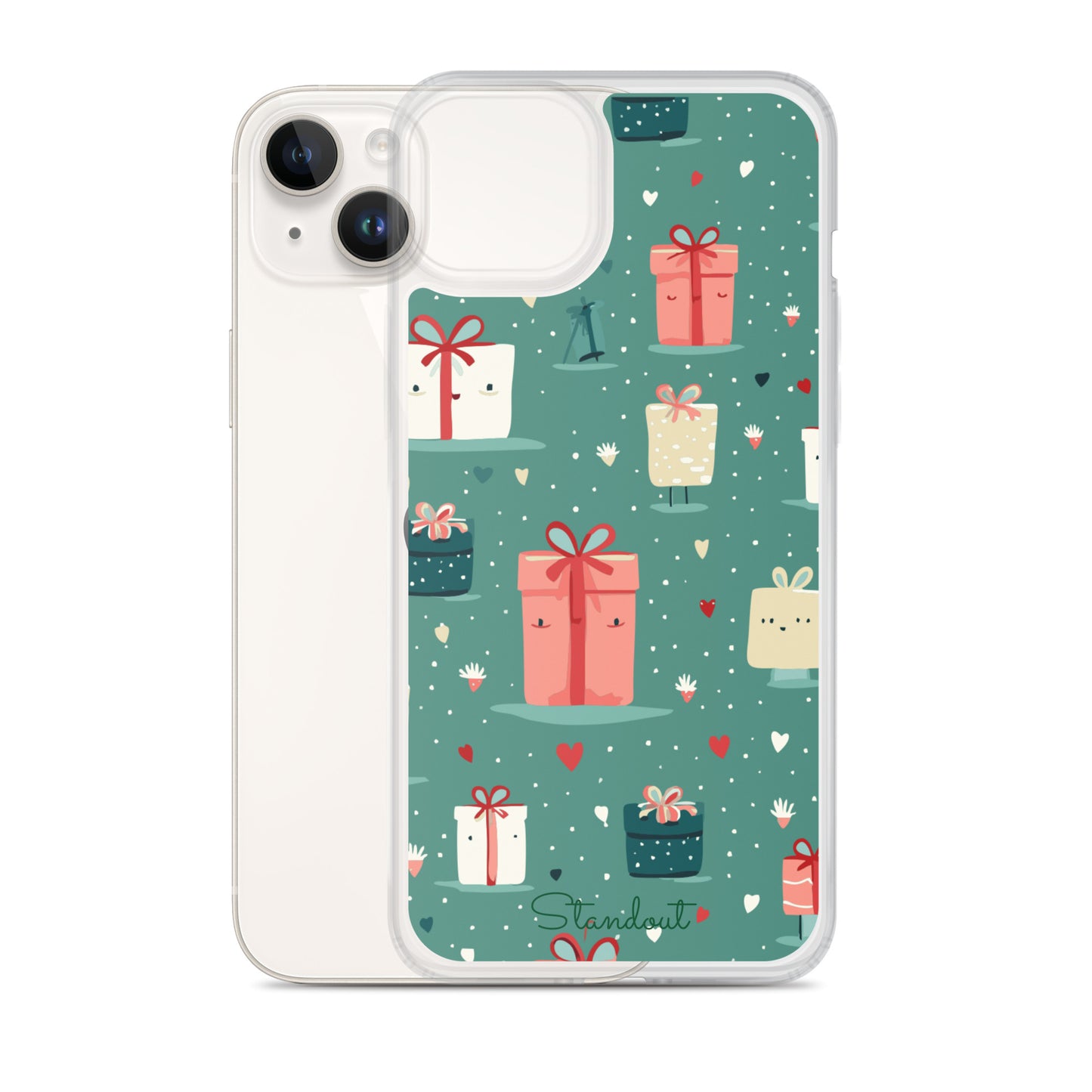 Christmas Spirit Clear Case for iPhone® CCI052