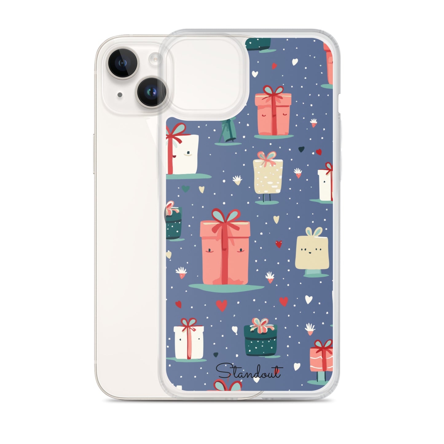 Christmas Spirit Clear Case for iPhone® CCI058