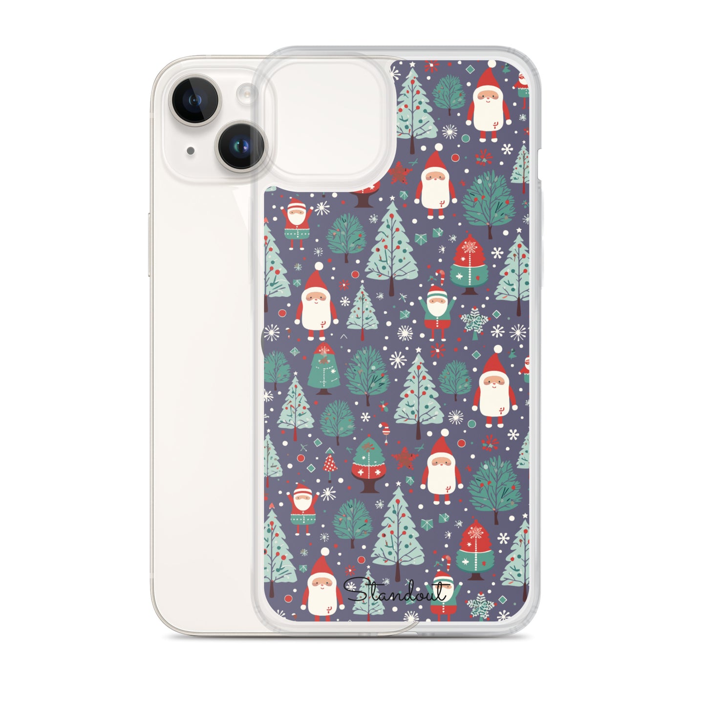 Christmas Spirit Clear Case for iPhone® CCI070