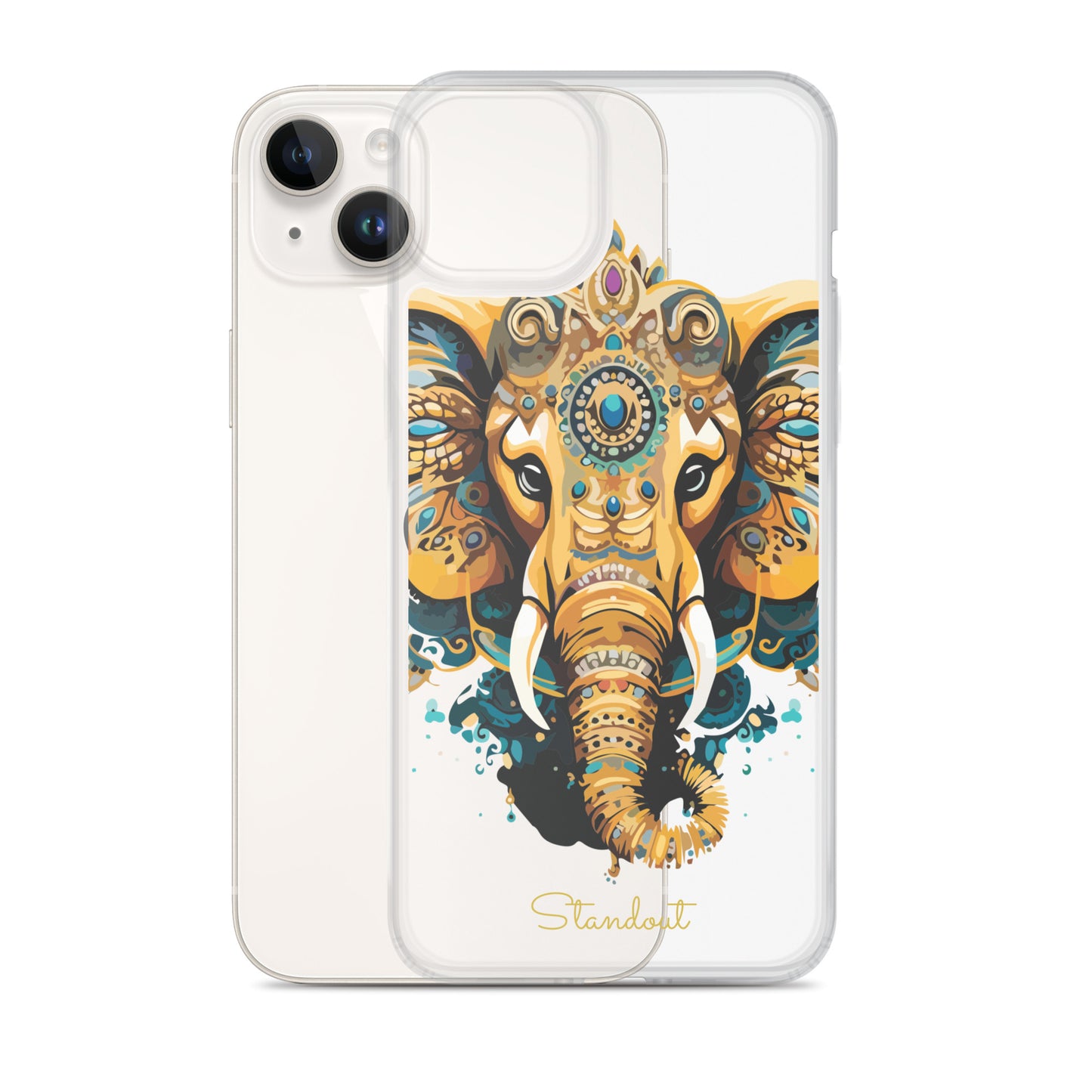 Beautiful Elephant Clear Case for iPhone® CCI077