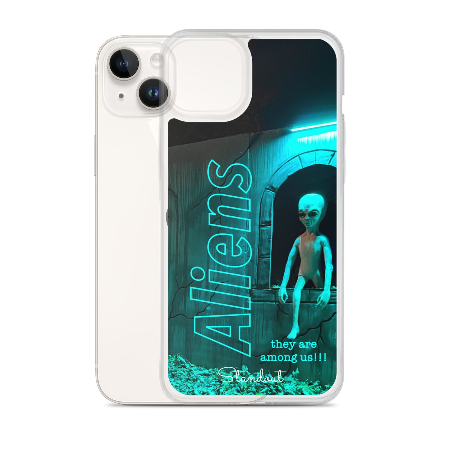 Aliens Clear Case for iPhone® CCI092