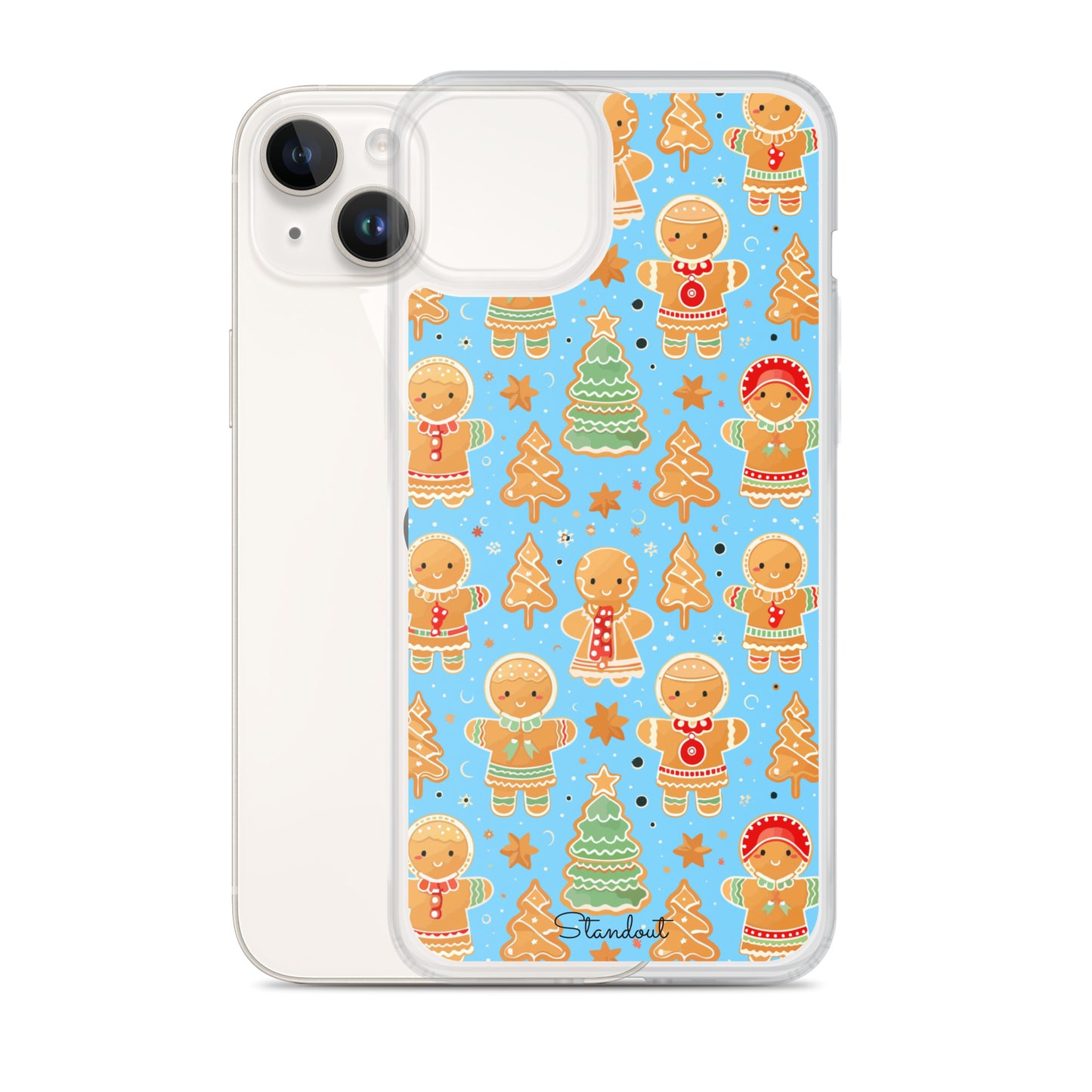 Happy Biscuits Clear Case for iPhone®