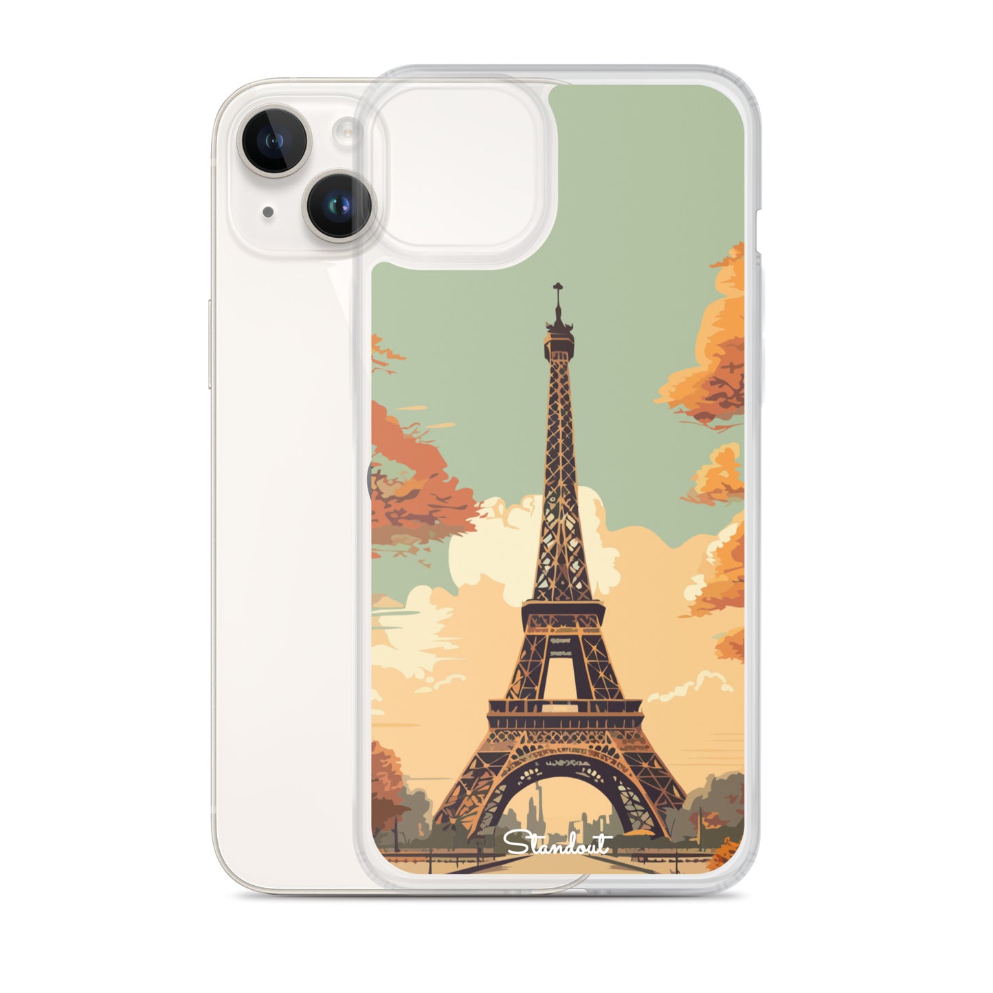 Eiffel Tower Clear Case for iPhone®