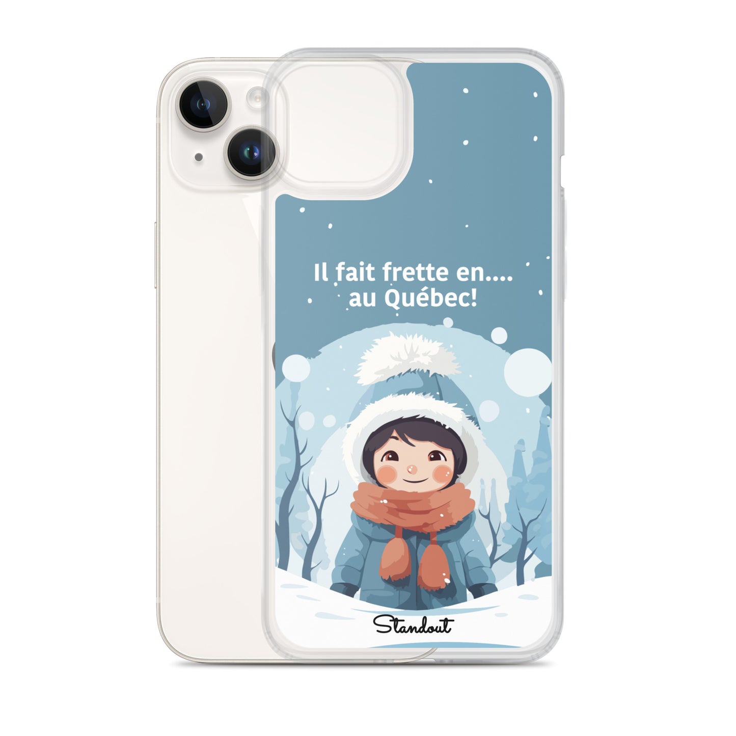 Hiver Québec Clear Case for iPhone®