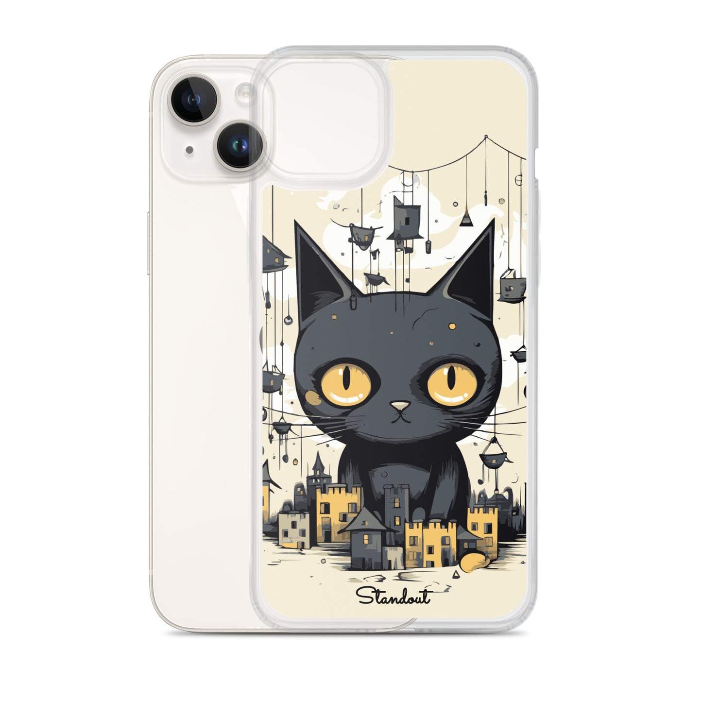 Mystic Cat Clear Case for iPhone®