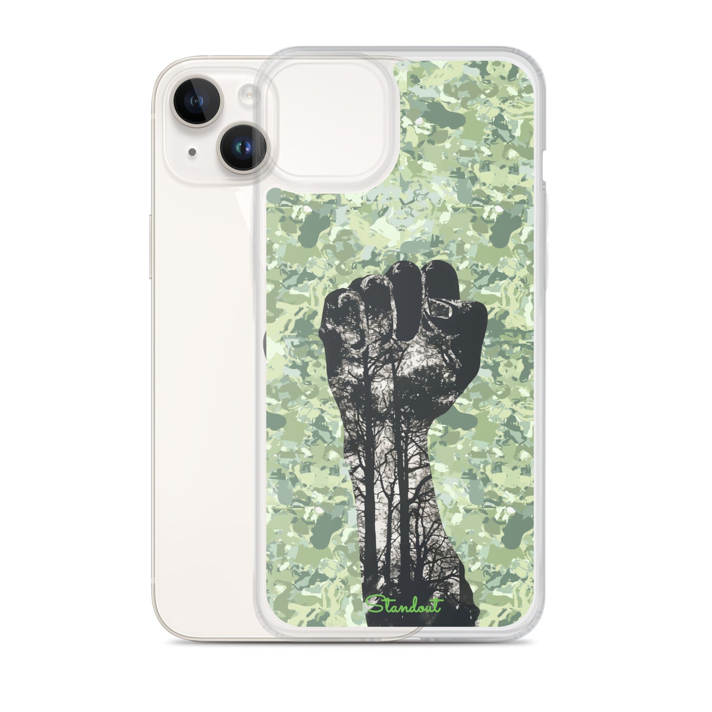 Stand up for your right Clear Case for iPhone®