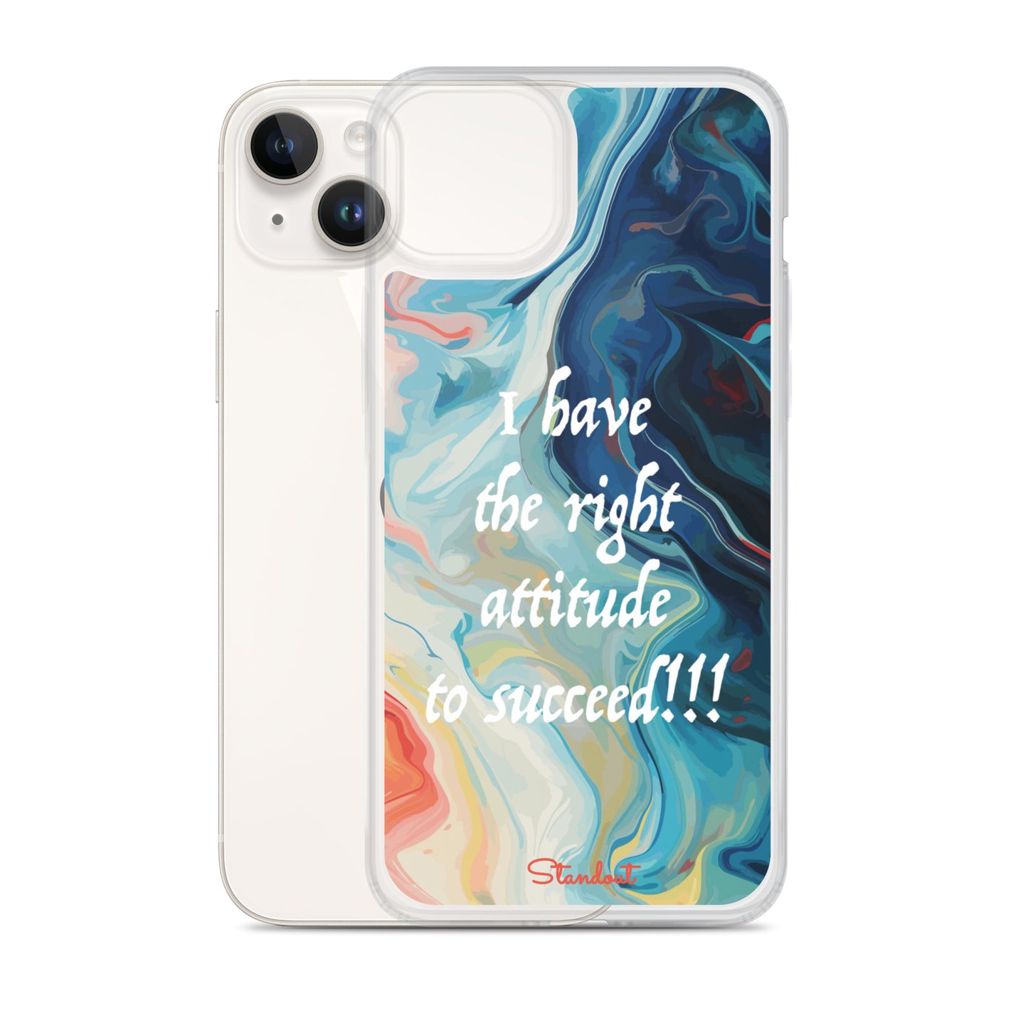 The right attitude Clear Case for iPhone®