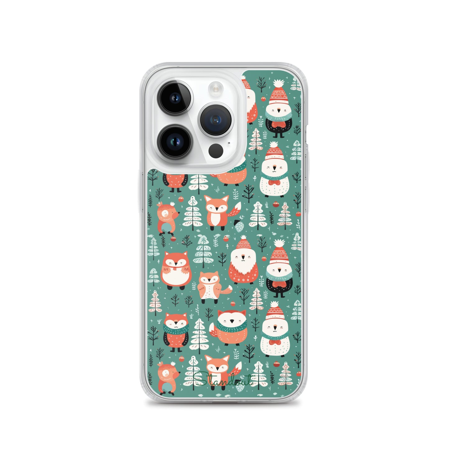 Christmas Spirit Clear Case for iPhone® CCI046