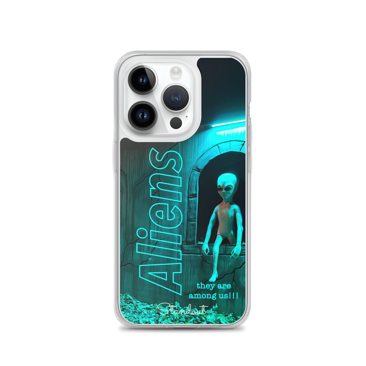 Aliens Clear Case for iPhone® CCI092