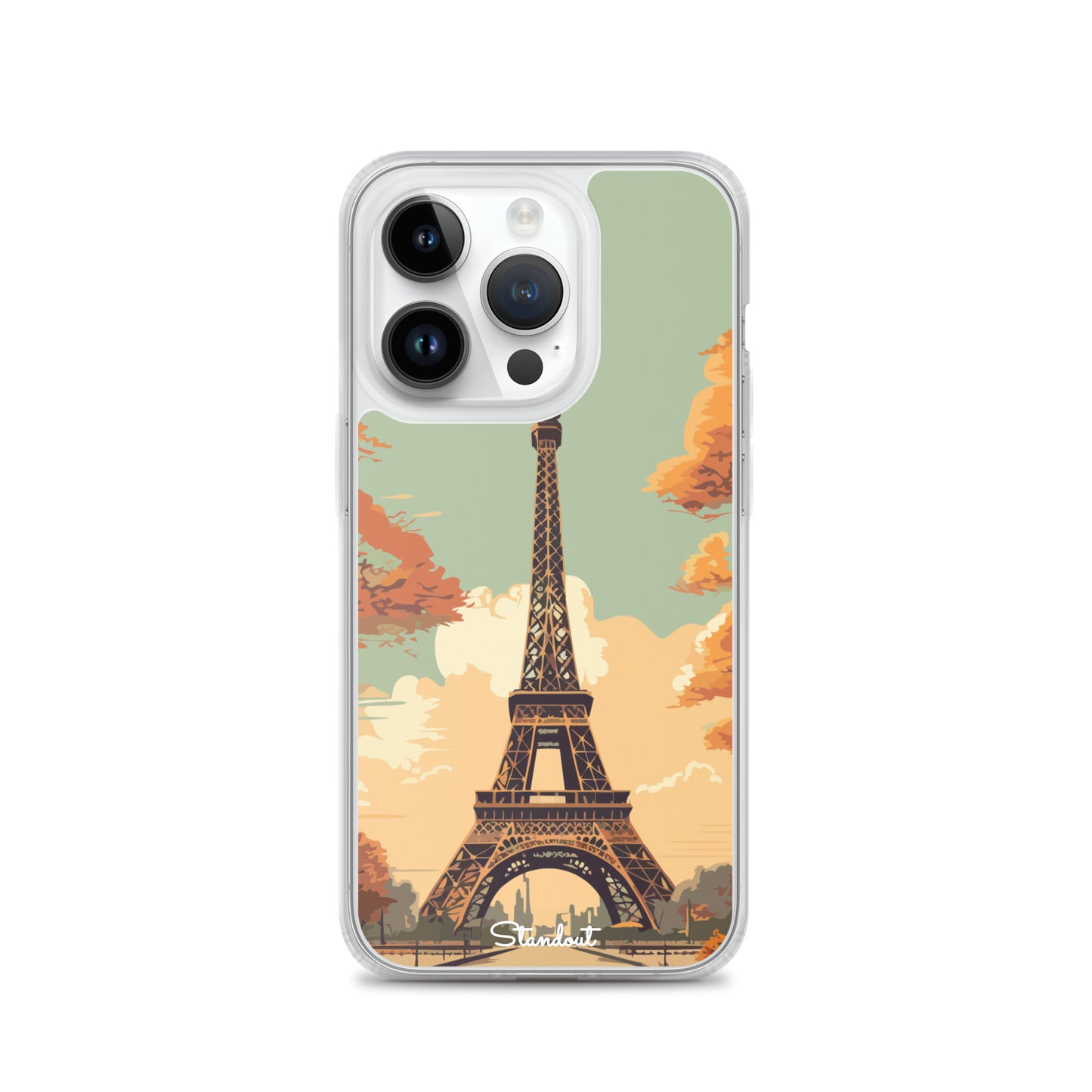 Eiffel Tower Clear Case for iPhone®