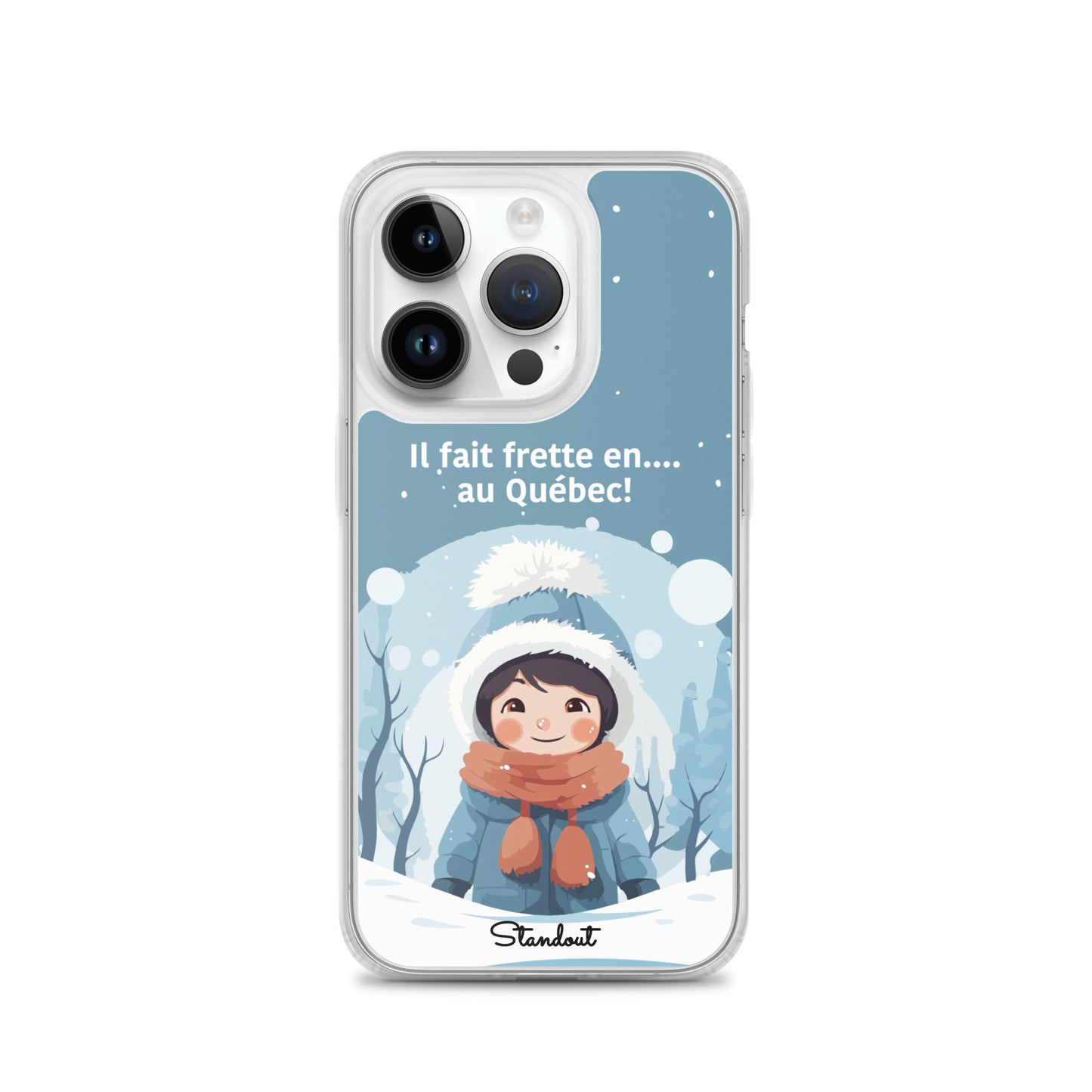 Hiver Québec Clear Case for iPhone®