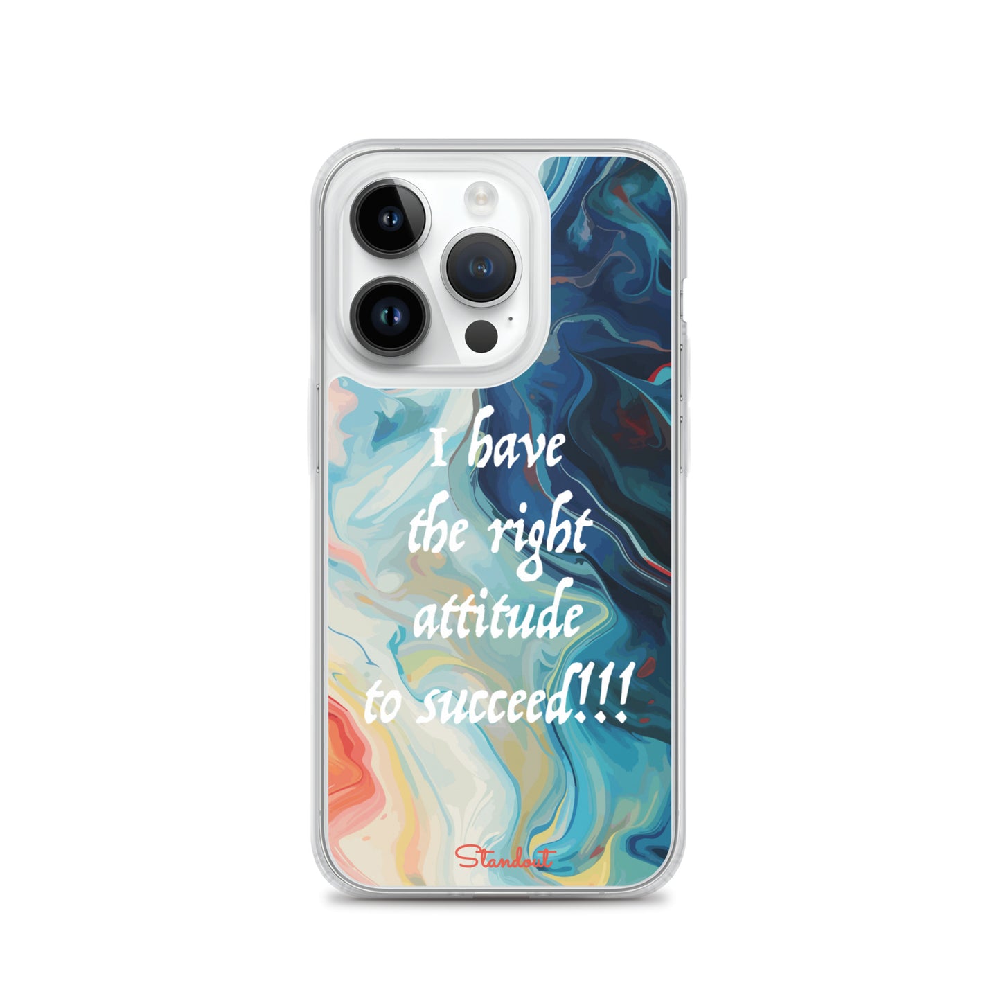 The right attitude Clear Case for iPhone®