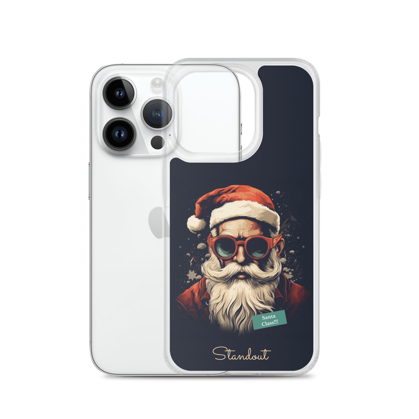 Santa Class Clear Case for iPhone® CCI025