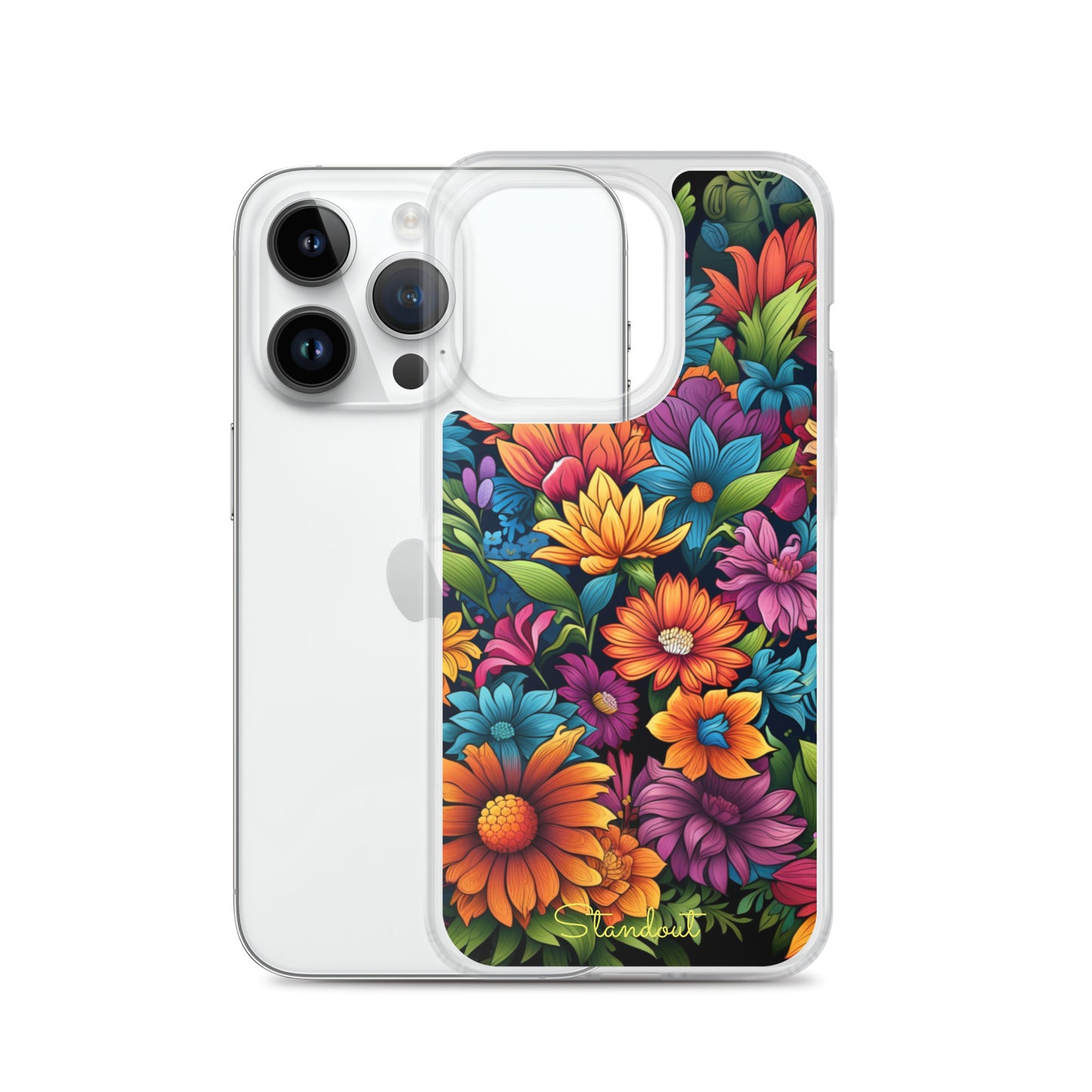 Flowers Multiple Clear Case for iPhone® CCI037