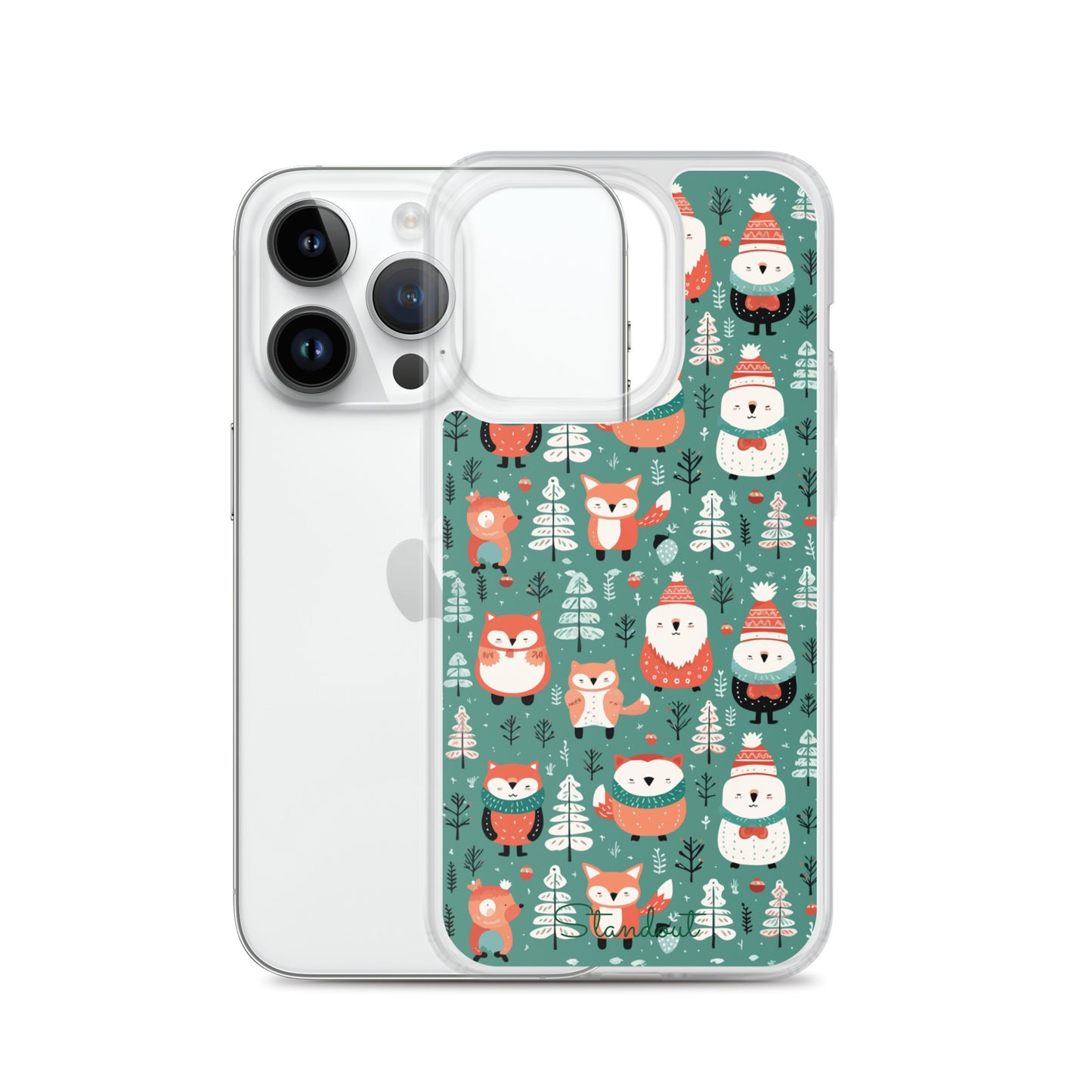 Christmas Spirit Clear Case for iPhone® CCI046