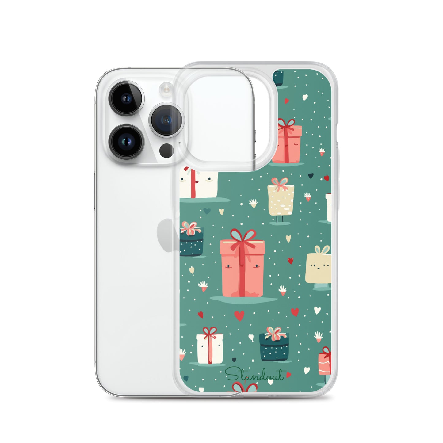 Christmas Spirit Clear Case for iPhone® CCI052