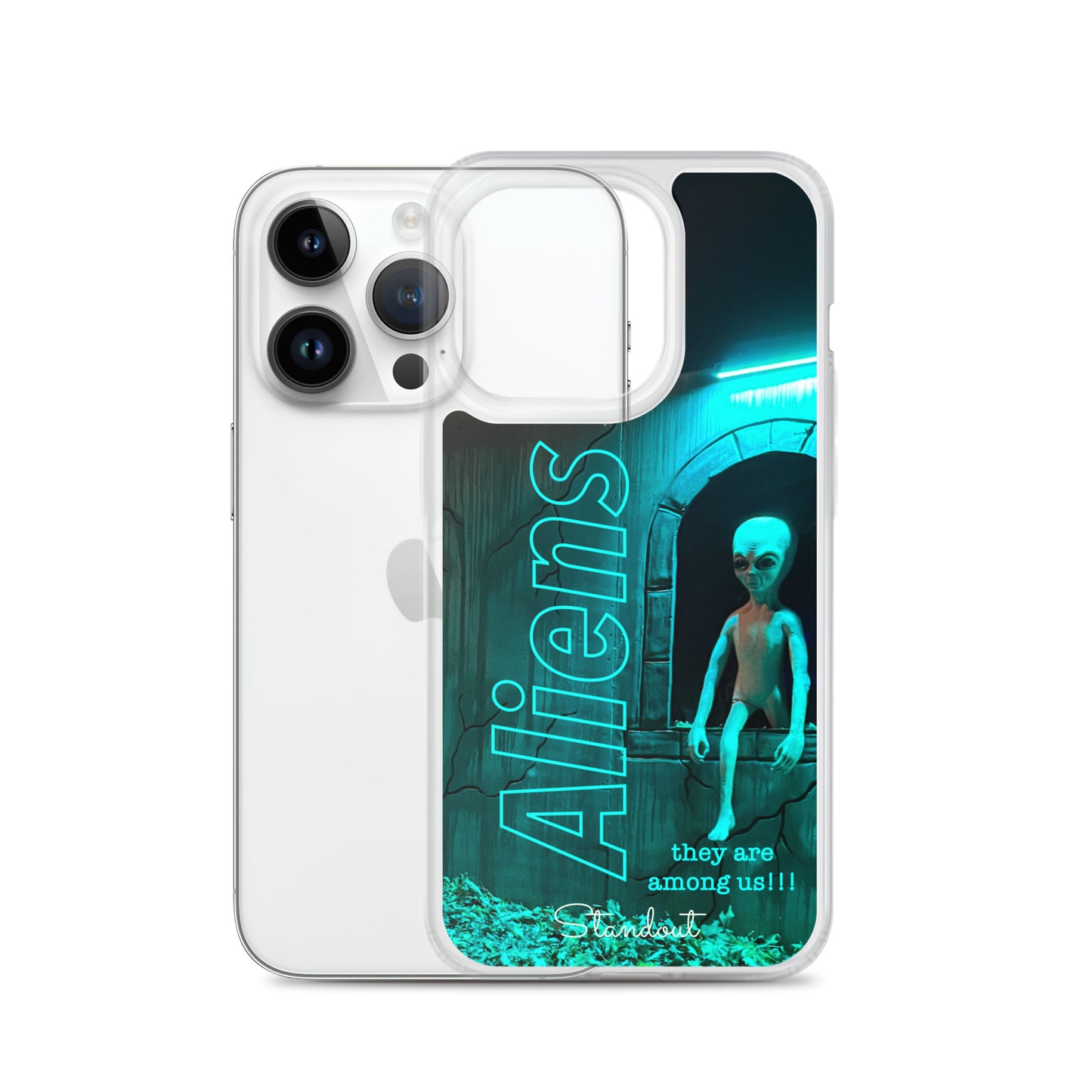 Aliens Clear Case for iPhone® CCI092