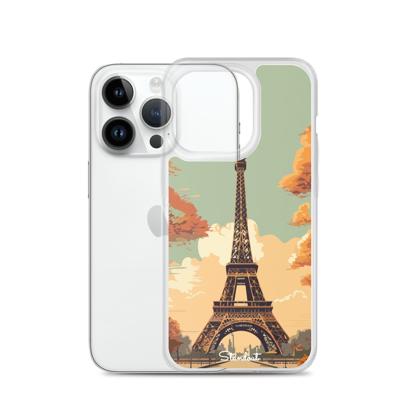 Eiffel Tower Clear Case for iPhone®