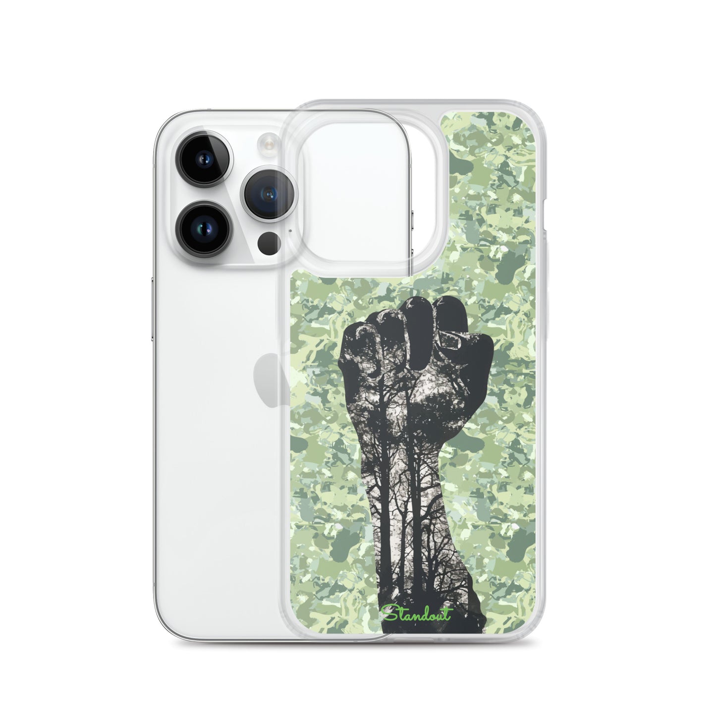 Stand up for your right Clear Case for iPhone®