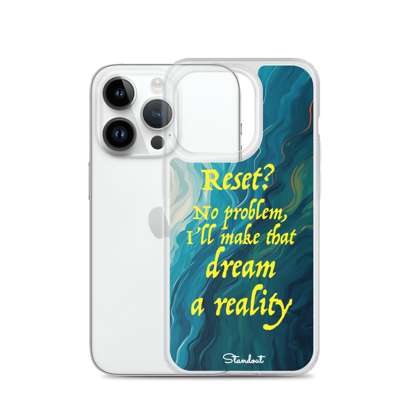 Reset in Life Clear Case for iPhone®