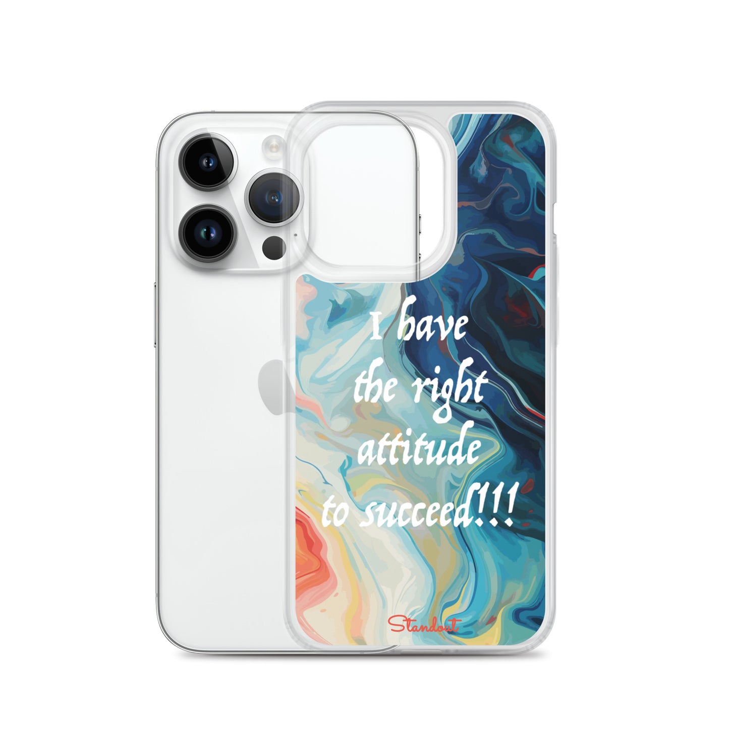 The right attitude Clear Case for iPhone®