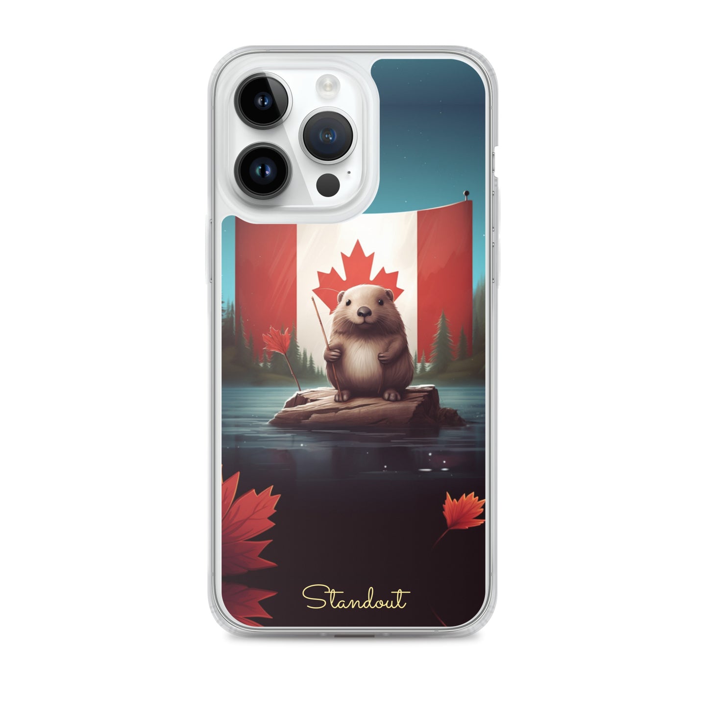 Beaver Canada Clear Case for iPhone® CCI007