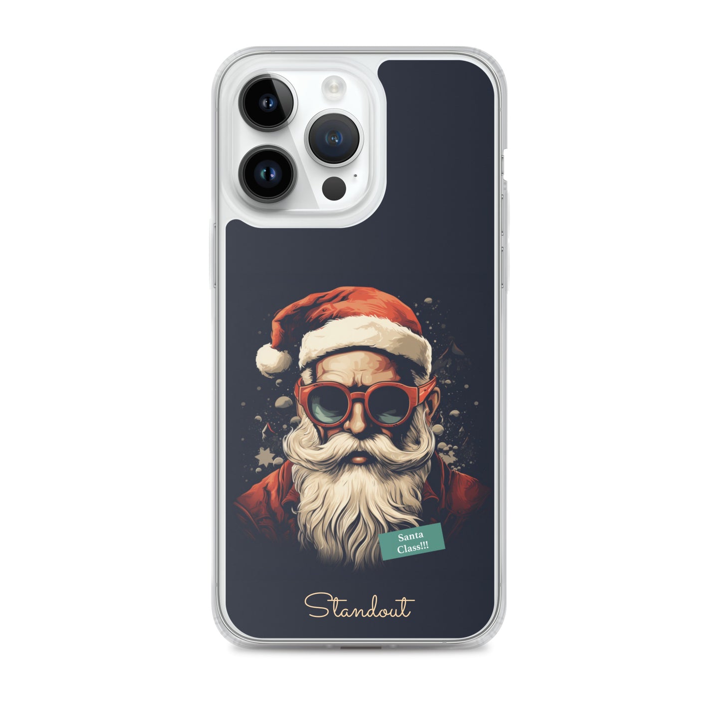 Santa Class Clear Case for iPhone® CCI025