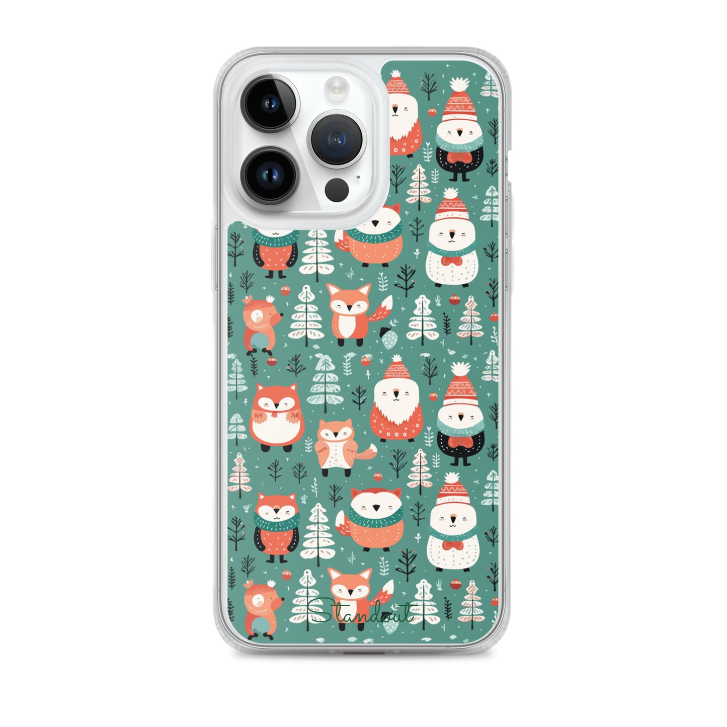 Christmas Spirit Clear Case for iPhone® CCI046