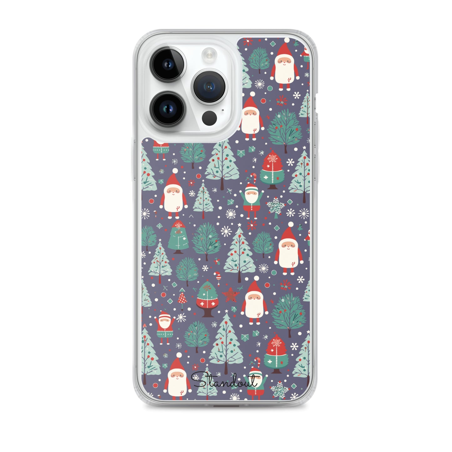 Christmas Spirit Clear Case for iPhone® CCI070