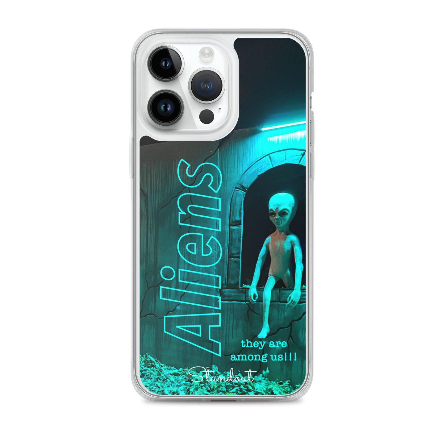 Aliens Clear Case for iPhone® CCI092