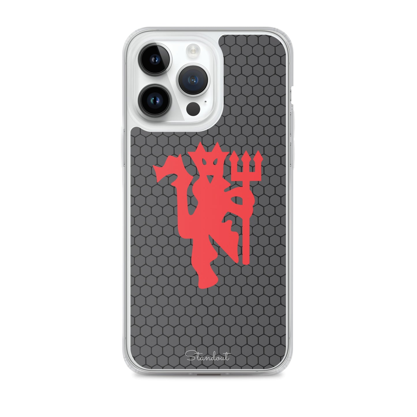 Red Devils Clear Case for iPhone®