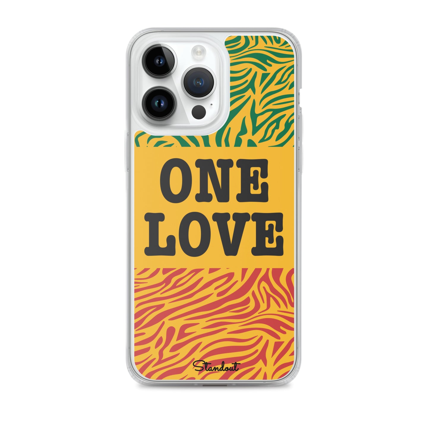 One Love Clear Case for iPhone®