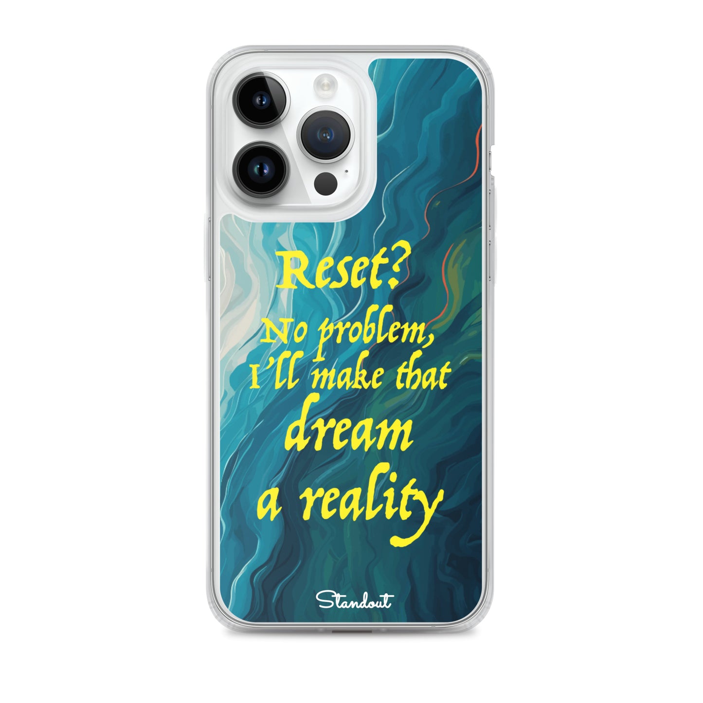 Reset in Life Clear Case for iPhone®