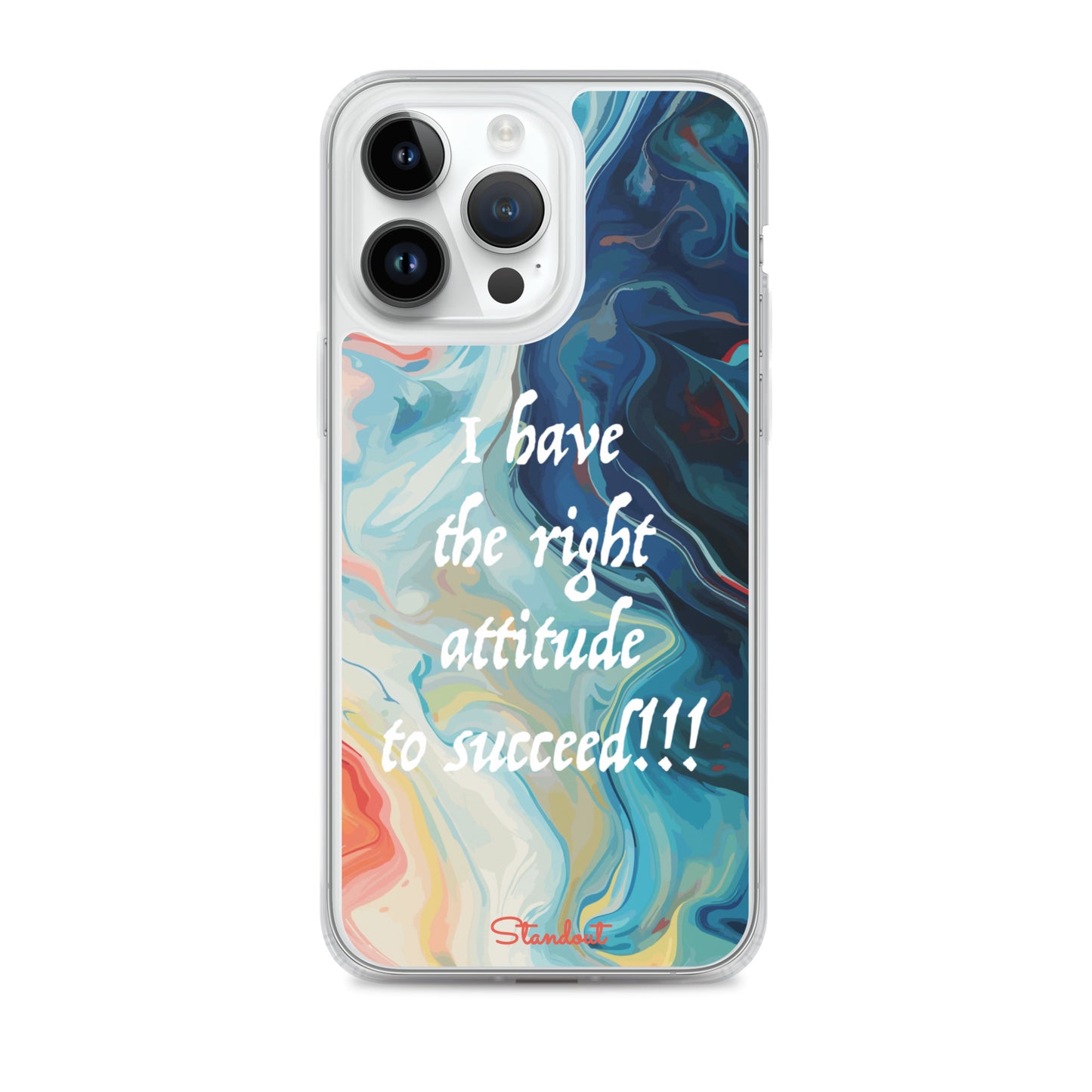 The right attitude Clear Case for iPhone®