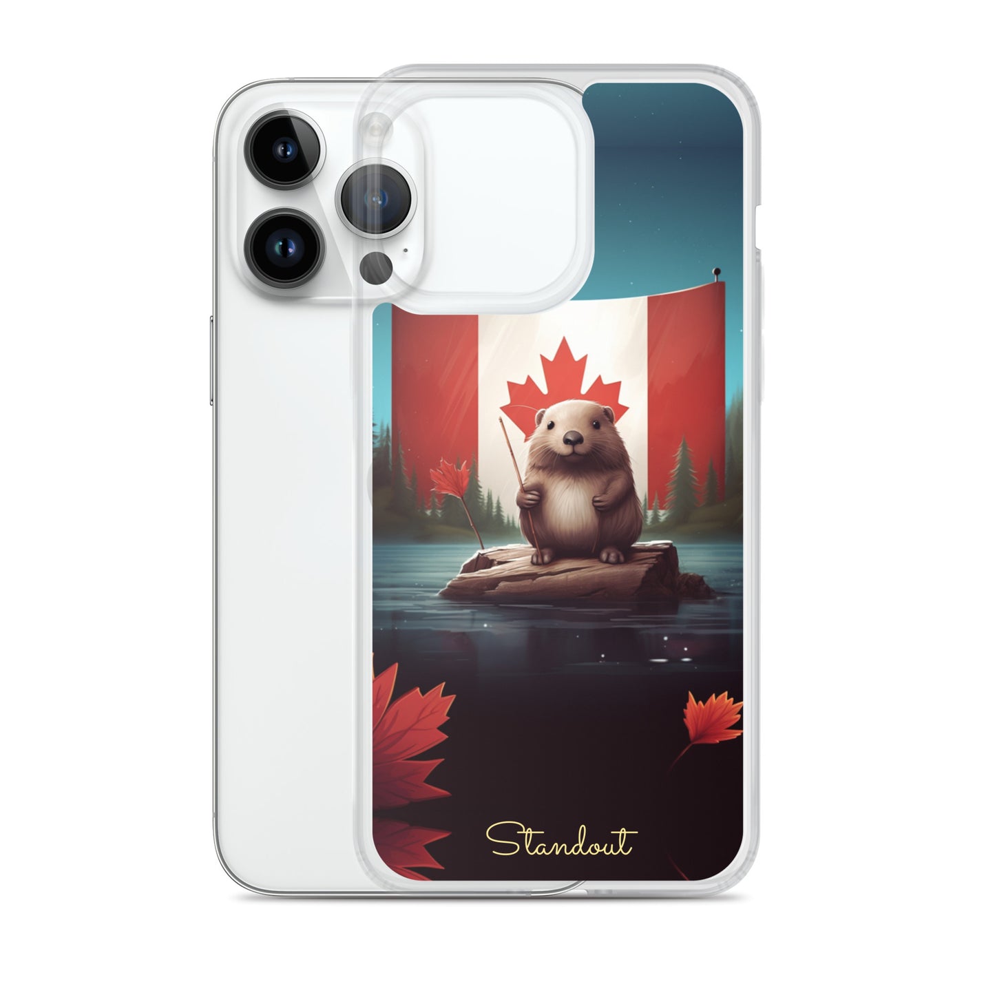 Beaver Canada Clear Case for iPhone® CCI007