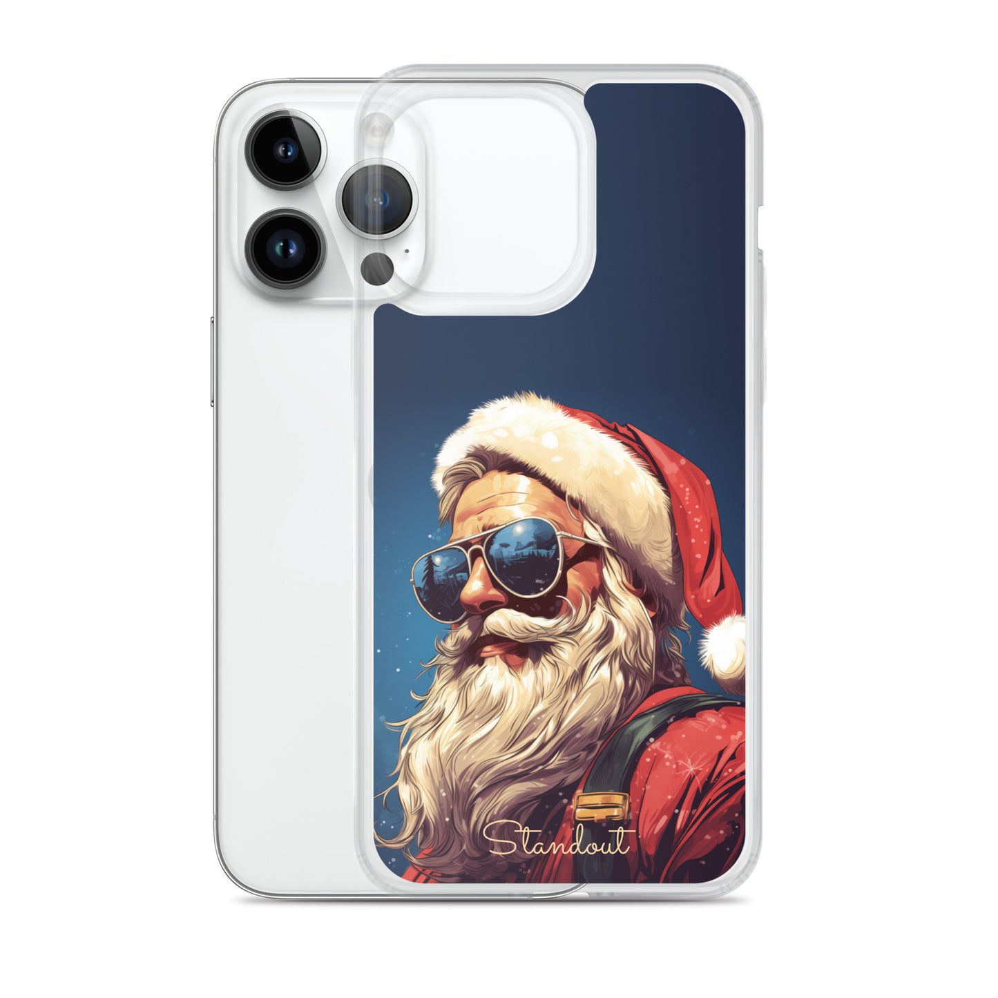 Santa Class Clear Case for iPhone® CCI019