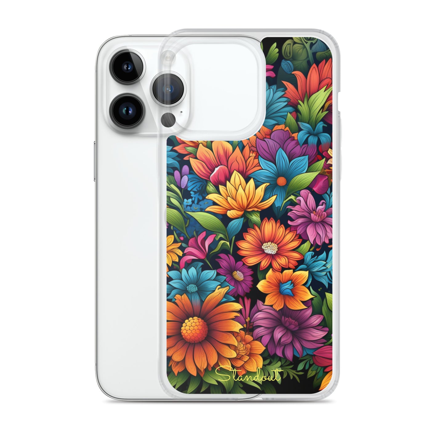 Flowers Multiple Clear Case for iPhone® CCI037